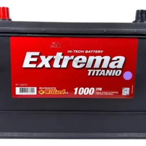 BATERIA 27AI1000 WILLARD POLARIDAD IZQUIERDA