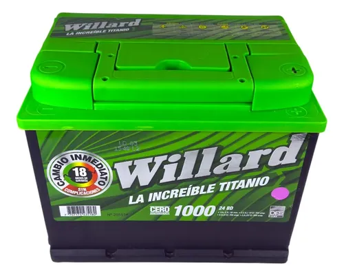 BATERIA 24BD1000 WILLARD-PELAEZ HERMANOS